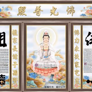 Y102 九品蓮花觀音(單尊)