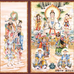 Y131 普陀巖觀音(十一尊)