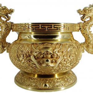 洗金九龍爐(厚耳/無耳)