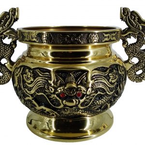 金玉龍頭爐(有耳)