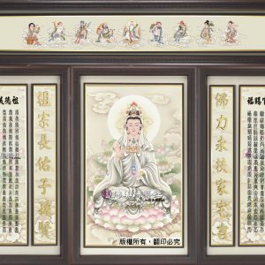 W125 淡彩仿古單尊