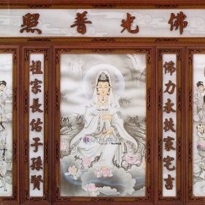 C17 山水自在觀音
