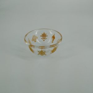 水晶八吉祥供碗