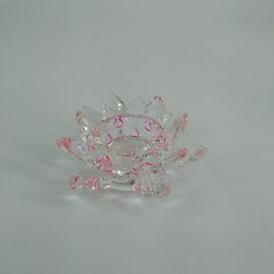 水晶蓮花燭台