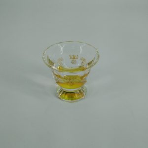 水晶雙色八吉祥供杯