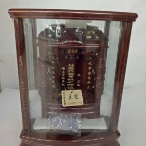 雙柱花梨木祖龕-1尺.尺2