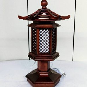 2號六角宮燈(紅木色1尺3)