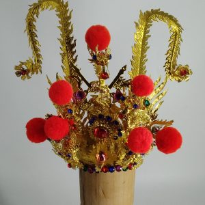 合金束冠鳳尾