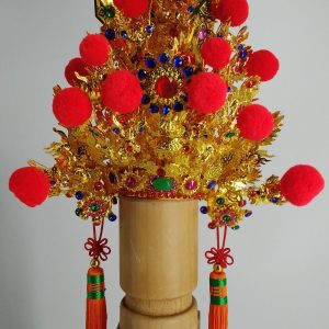 合金關公帽