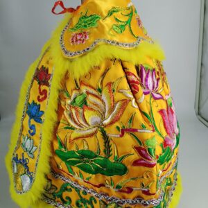 平蓮花衣含領圍T-米黃
