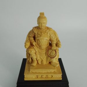 黃楊木龍椅三太子