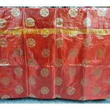 3尺5紅壽字桌圍