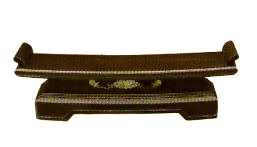 海灣杞桌-黑紫檀 (6.6X2.4X1.2寸)
