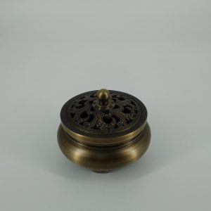 三足宣德淨爐-青