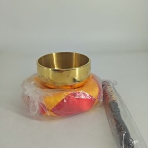 銅罄(金色)附木槌(布座)