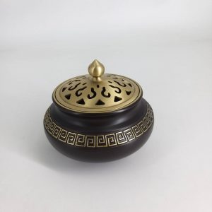三足回紋爐