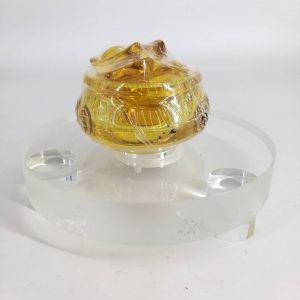 仿琉璃聚寶盆(大)黃