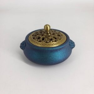 冰裂獅頭淨爐(藍色)