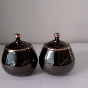 古銅圓滿檀罐