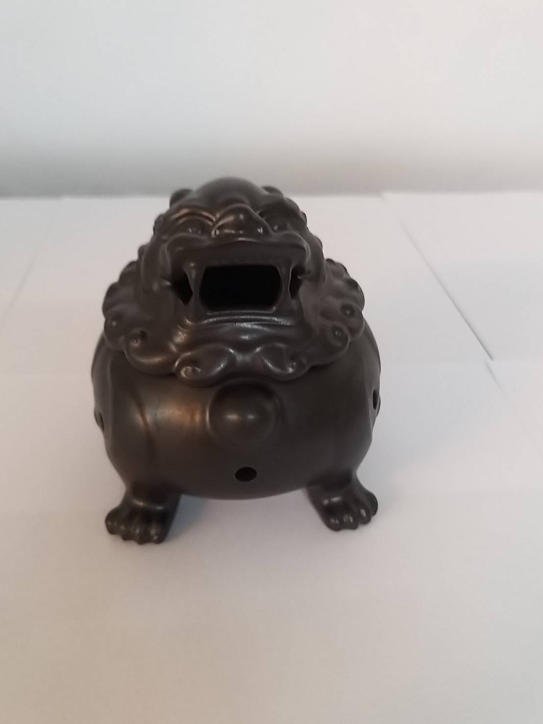 狻猊陶瓷淨香爐