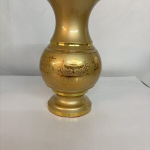 合金粉金招財花瓶