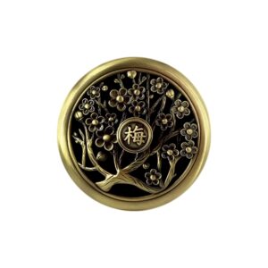 梅花圓型盤香爐